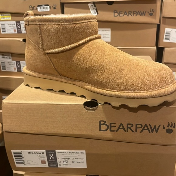 Bearpaw Shorty Iced Coffee Boots - Picture 2 of 5